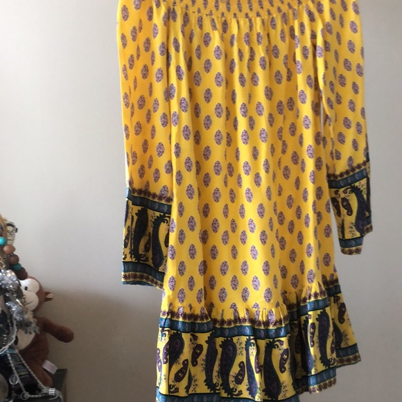 🥰Xhilaration Weekender/Beach🏖 Dress Off shoulder - Picture 7 of 9